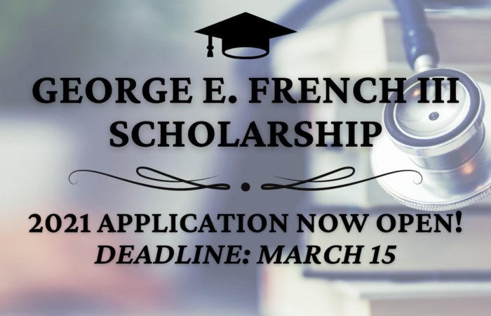 George French Scholarship 2021 Applications Open
